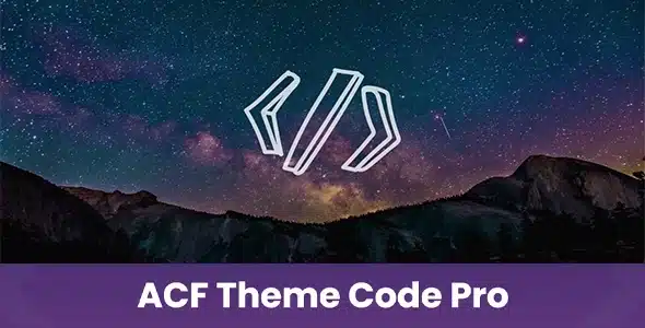 ACF Theme Code Pro 2.5.6