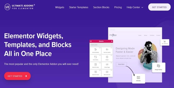 Tiện ích bổ sung Ultimate cho Elementor 1.39.4