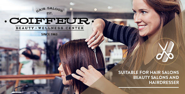 Coiffeur 5.6 – Giao diện WordPress cho tiệm làm tóc
