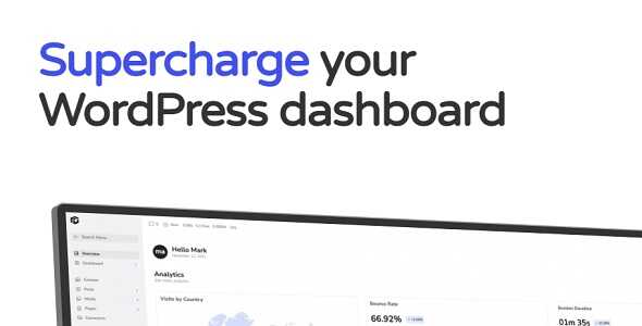 UiPress Pro | Admin 2020 Pro 3.2.09 – Giao diện bảng điều khiển WordPress hiện đại