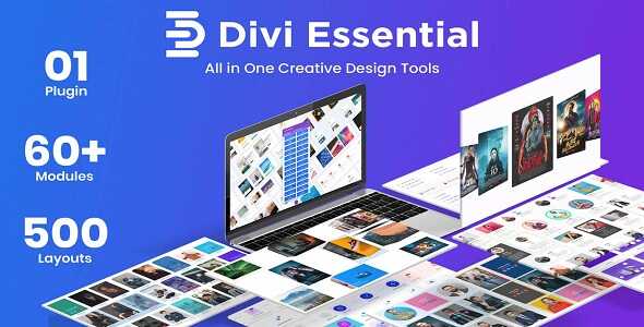 Divi Essential 4.9.15 – Tiện ích mở rộng Divi cho các mô-đun nhãn tiếp theo