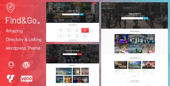 Findgo 1.3.51 – Theme WordPress danh mục & danh sách