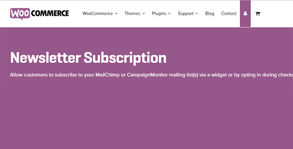 Đăng ký bản tin WooCommerce 4.0.0