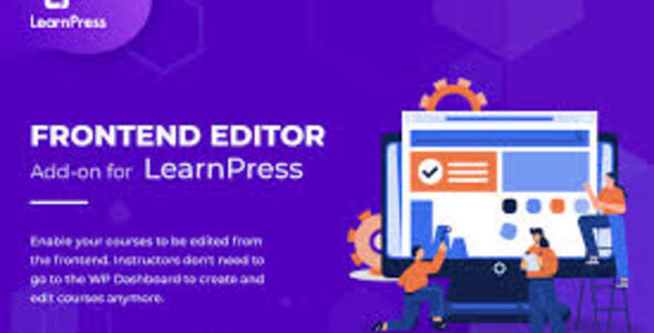 Trình soạn thảo giao diện LearnPress 4.0.4