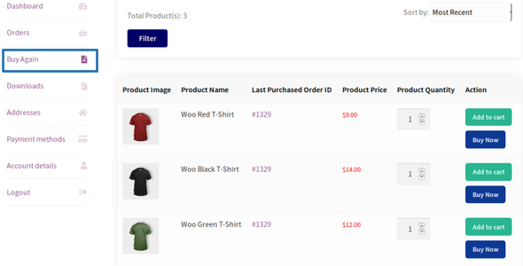 Mua lại cho tiện ích mở rộng WooCommerce 4.9.0