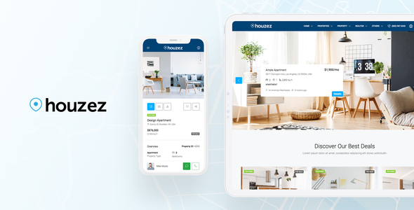 Houzez 4.0.6 – Giao diện bất động sản có khả năng tùy chỉnh cao