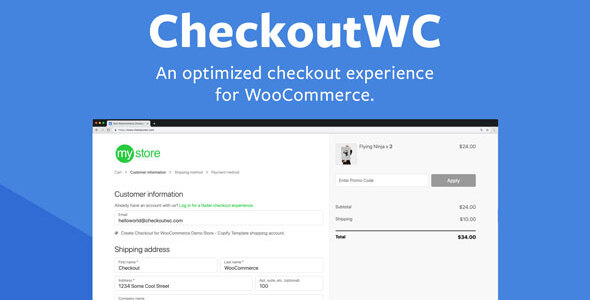 CheckoutWC 10.1.7 – Trang thanh toán được tối ưu hóa cho WooCommerce