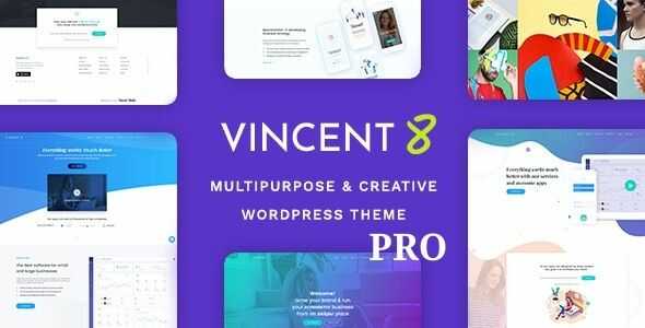 Vincent Eight 1.28 – Giao diện WordPress đa năng đáp ứng