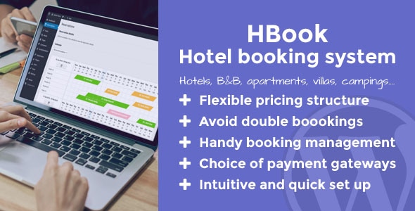 HBook 2.1.2 – Plugin hệ thống đặt phòng khách sạn WordPress
