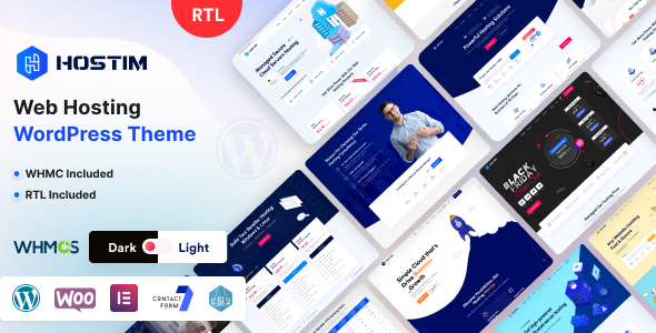 Hostim 3.4.1 – Theme WordPress lưu trữ web với WHMCS