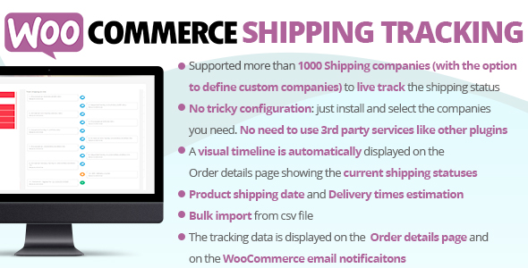 Theo dõi vận chuyển WooCommerce 41.9
