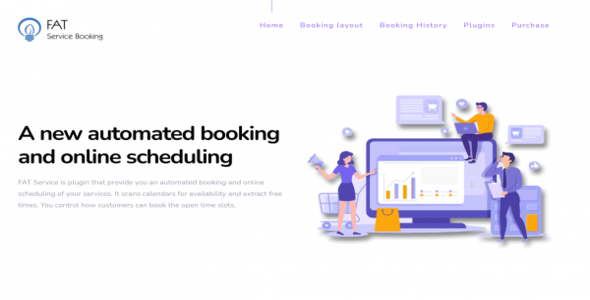 Dịch vụ đặt lịch hẹn Fat Services Booking 5.7 – Đặt lịch hẹn tự động và lên lịch trực tuyến