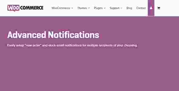 Tiện ích mở rộng thông báo nâng cao WooCommerce 1.4.6