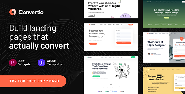 Convertio 3.0.0 – Giao diện trang đích được tối ưu hóa chuyển đổi
