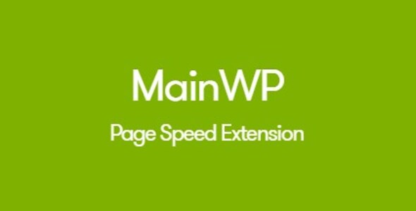 Tốc độ trang MainWP 4.0.2