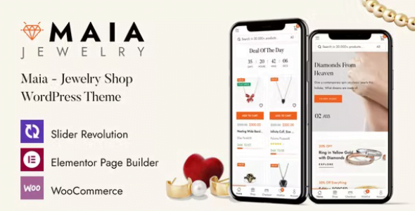 Maia 1.1.11 – Theme WordPress cho cửa hàng trang sức