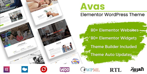 Avas 6.7.17 – Giao diện WordPress đa năng