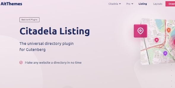 Citadela Listing 6.2.2 – Plugin thư mục chung cho Gutenberg
