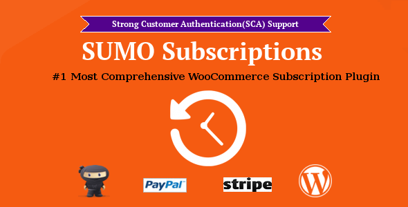 SUMO Subscriptions 15.7.0 – Hệ thống đăng ký WooCommerce