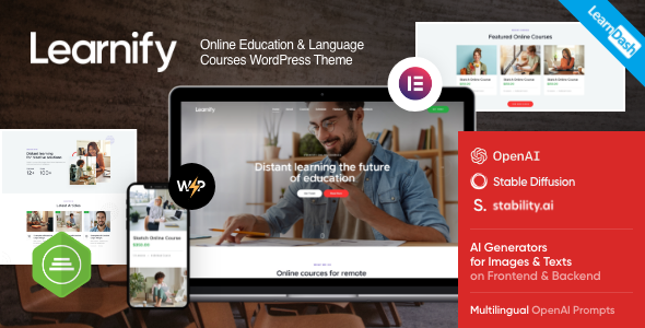 Learnify 1.13.0 – Theme WordPress cho khóa học giáo dục trực tuyến