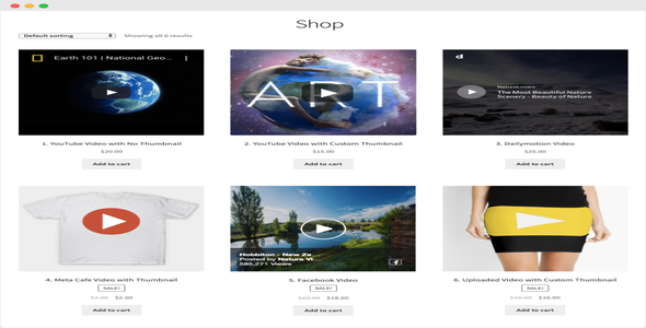 Video sản phẩm WooCommerce 1.6.0