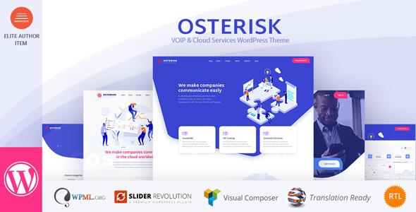 Osterisk 2.7 – Giao diện WordPress cho dịch vụ VOIP và đám mây