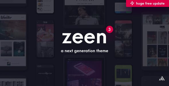 Zeen 4.5.6 – Chủ đề WordPress