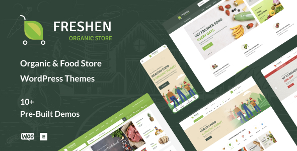 Freshen Theme 1.0.17 – Theme WordPress cho cửa hàng thực phẩm hữu cơ