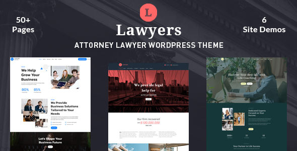 Lawyers 4.5.2 – Chủ đề WP dành cho doanh nghiệp luật/pháp lý đáp ứng