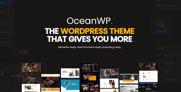 OceanWP 3.0.5 – Theme WordPress đa năng miễn phí + Tiện ích mở rộng cao cấp