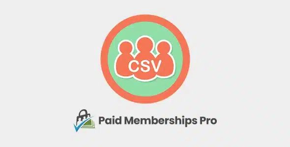 Nhập người dùng từ CSV Addon 0.4 – Paid Memberships Pro