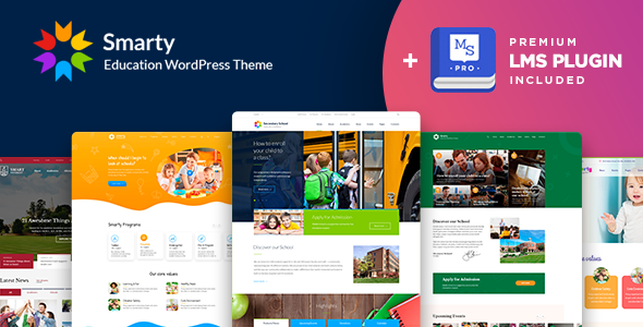 Smarty 3.5.6 – Giao diện WordPress dành cho trường mẫu giáo, trường học, trường trung học phổ thông, trường cao đẳng, trường đại học