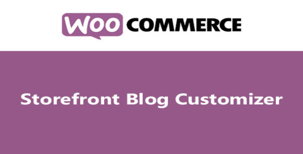 Mặt tiền cửa hàng WooC Commerce Customiser 1.9.2