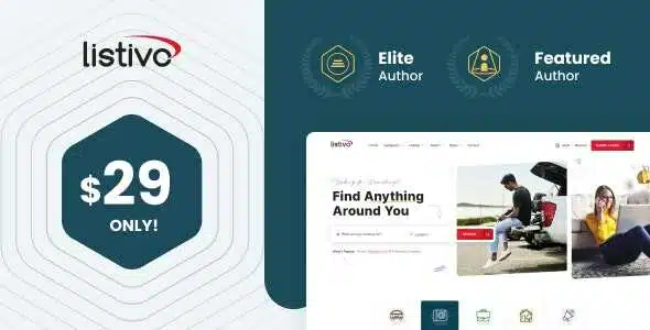 Listivo 2.3.72 – Chủ đề rao vặt & danh sách thư mục