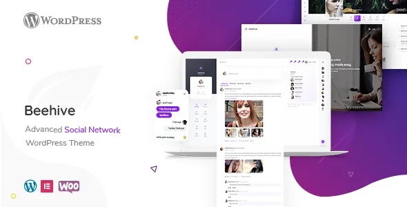 Beehive 1.4.5 – Giao diện WordPress mạng xã hội