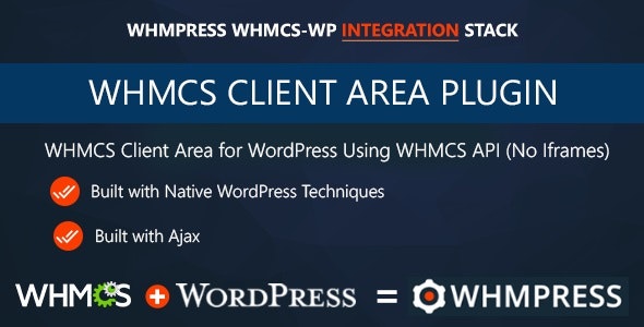 WHMPress 6.3 – Khu vực khách hàng WHMCS dành cho WordPress