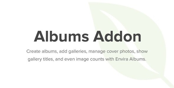 Tiện ích bổ sung Album của Thư viện Envira 1.7.11