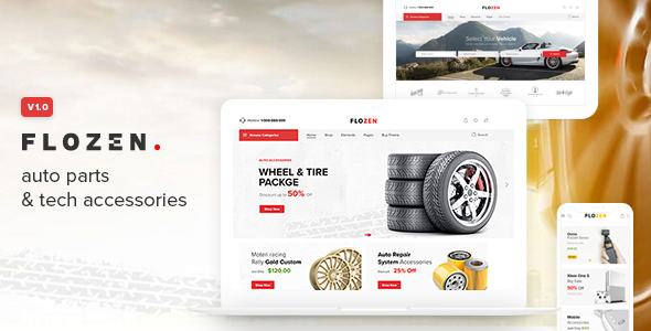 Flozen 1.5.0 – Chủ đề WordPress AJAX WooCommerce