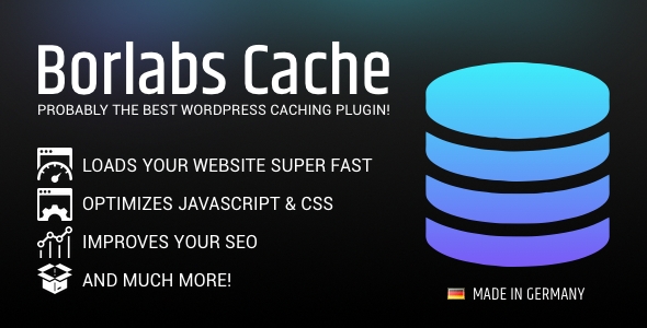 Plugin lưu trữ đệm WordPress Borlabs Cache 3.0.10.4